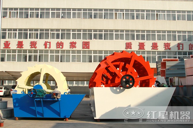 葉輪洗砂機(jī)，三輪斗，高產(chǎn)效能高，時產(chǎn)可達(dá)200噸