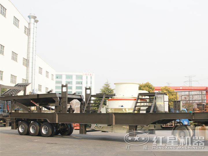 移動柴油打砂機(jī)，可一鍵智能操作，液壓控制