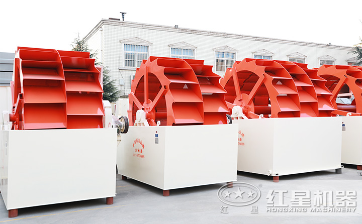 單輪、雙輪、三輪洗砂機，不同型號供君選擇 