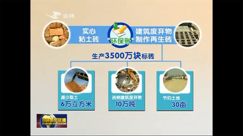 建筑廢棄物可做磚，經(jīng)濟價值高
