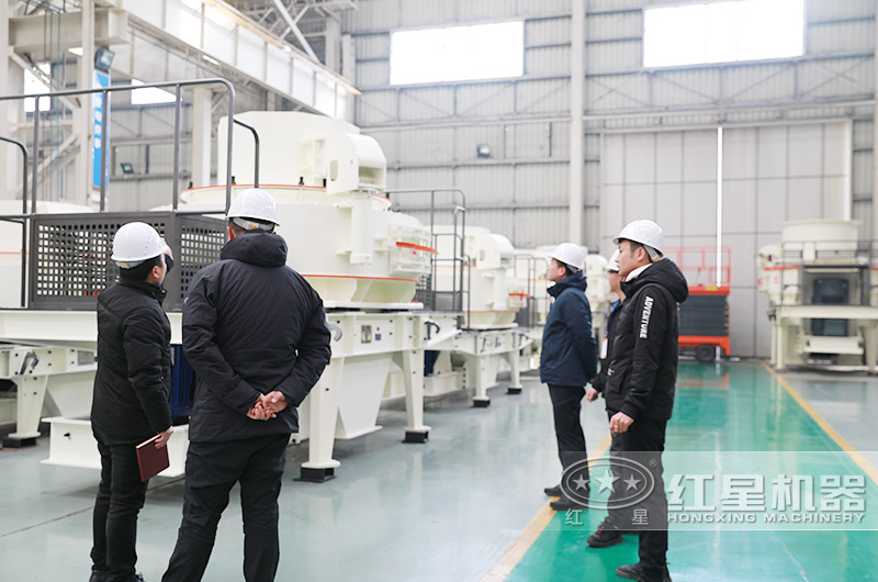 用戶到場參觀，真實(shí)感受制砂效果