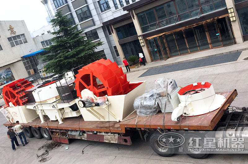 全套機(jī)制砂洗沙設(shè)備現(xiàn)貨，專車運(yùn)輸并免費(fèi)安裝