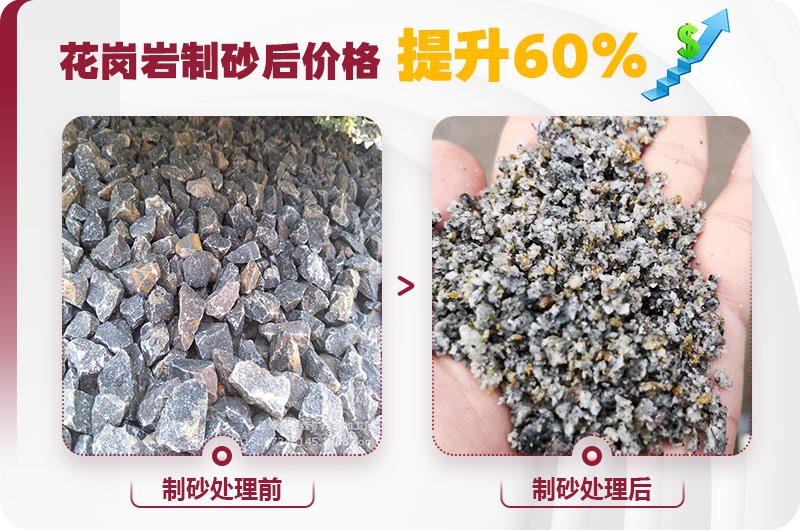 花崗巖破碎利潤高，前景好