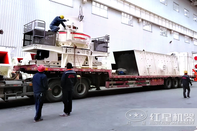 鵝卵石碎沙機(jī)專車運(yùn)輸，免費(fèi)安裝